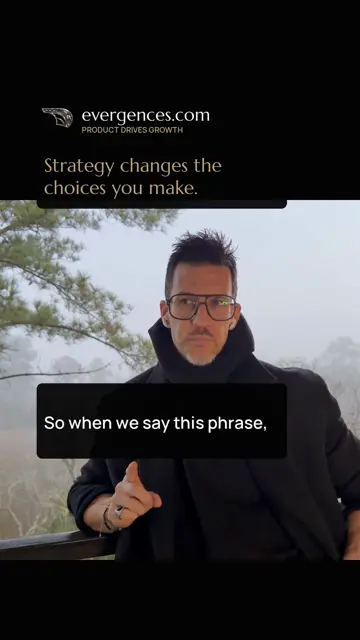 Sean Everett speaking in Strategy Is a Set of Choices