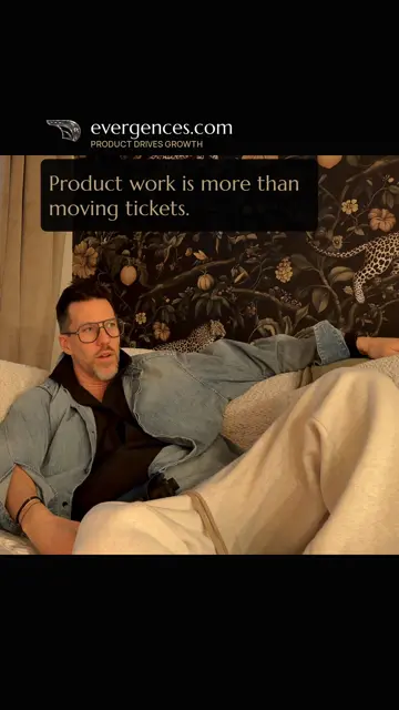 Sean Everett speaking in Product Is More Than a Process