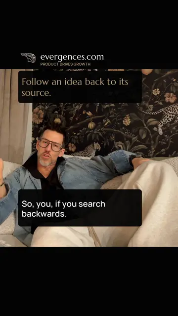 Sean Everett speaking in Follow an Idea to Its Source