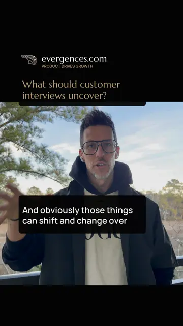 Sean Everett speaking in What Customer Interviews Uncover