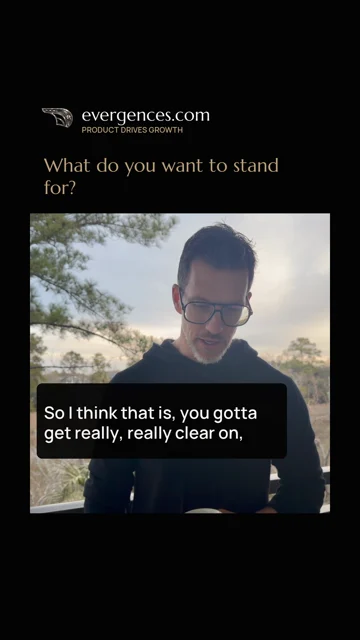 Sean Everett speaking in What Do You Want to Stand For?