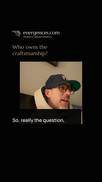 Sean Everett speaking in Who Is Responsible for Product Craftsmanship?