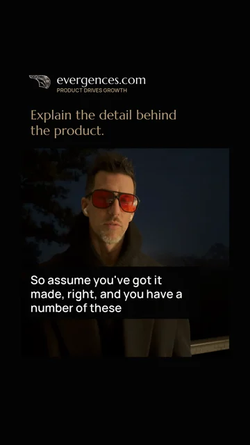 Sean Everett speaking in Explain the Detail That Led You to Build It