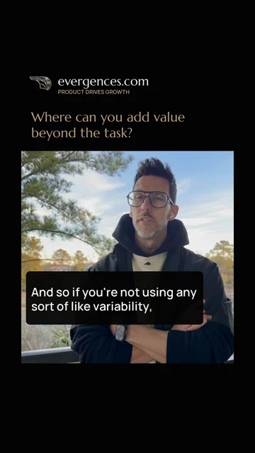 Sean Everett speaking in Where Can You Add Value Beyond a Repeated Task?